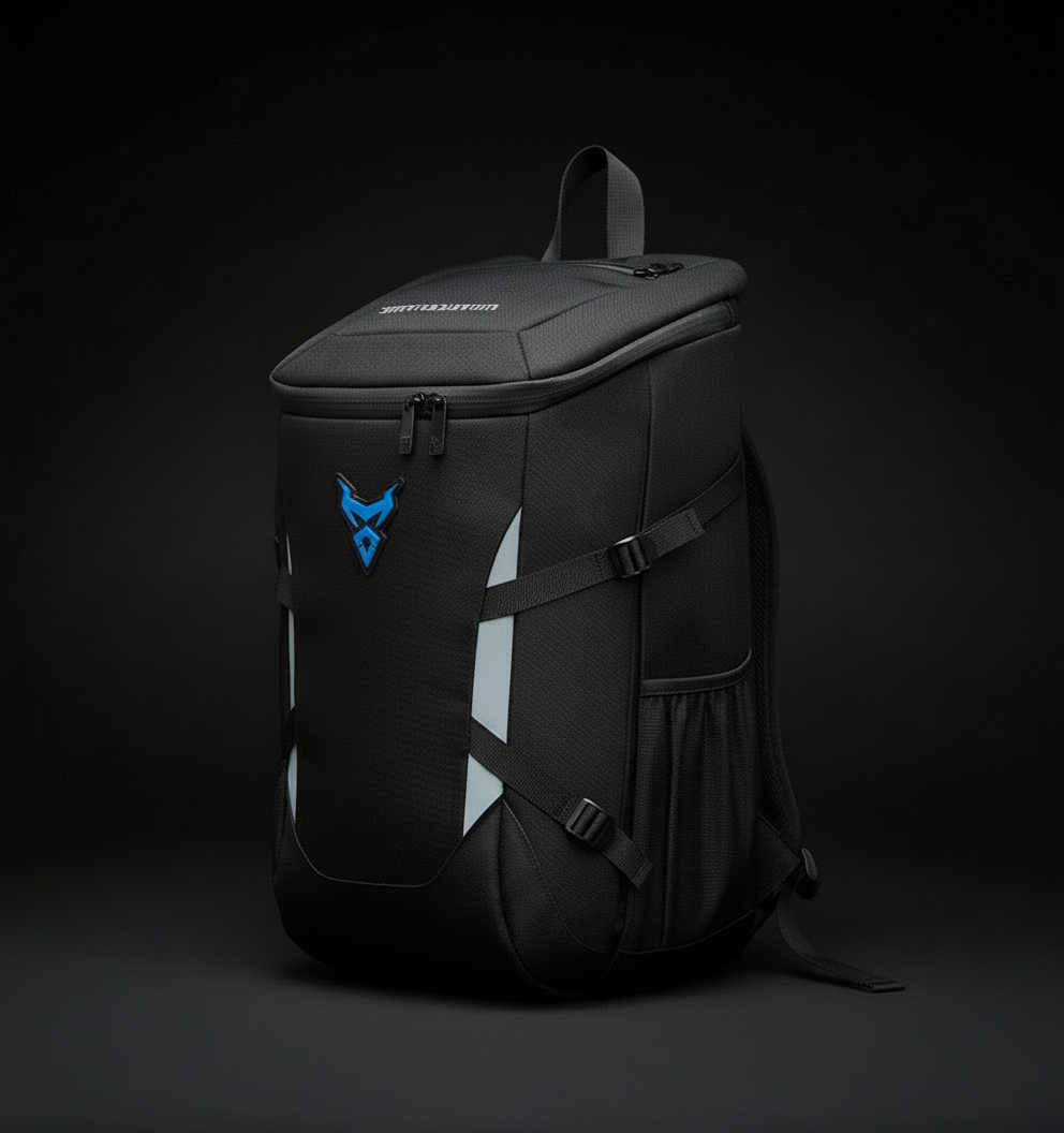 Motorcycle Helmet Backpack - Waterproof & Reflective