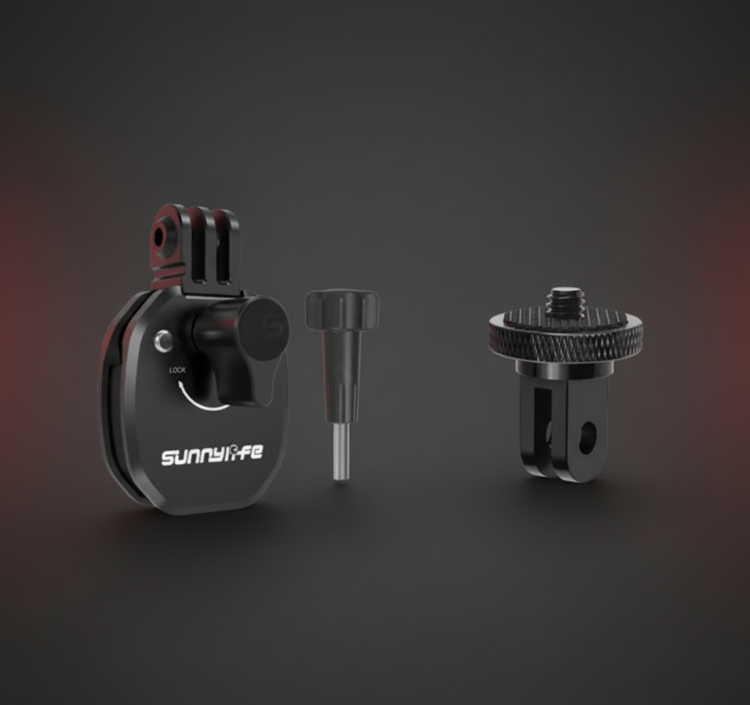 Universal Windshield Clip Mount - GoPro & Action Camera Adapter