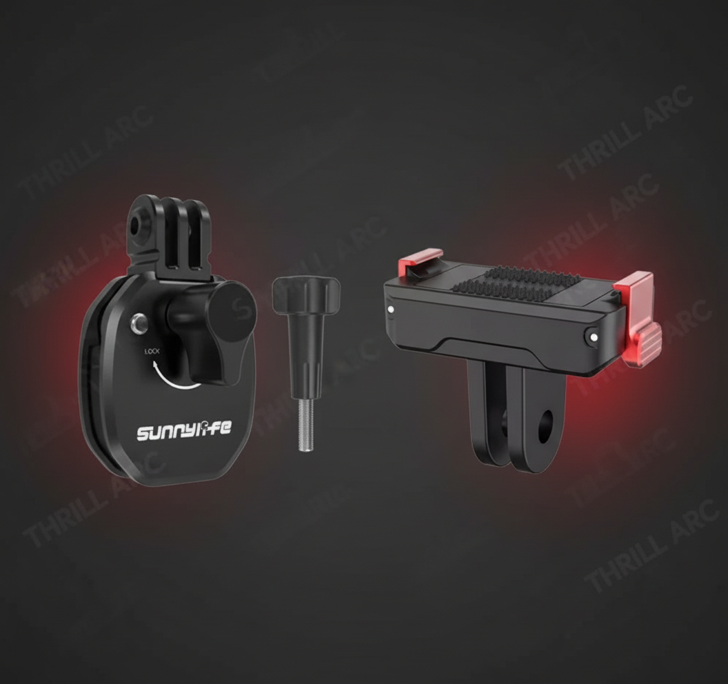Universal Windshield Clip Mount - GoPro & Action Camera Adapter