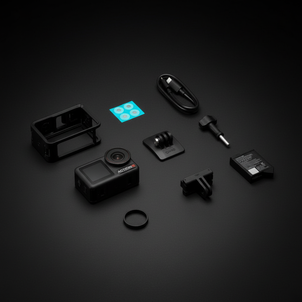 DJI Osmo Action 5 Pro - 4K Action Camera with 4-Hour Battery Life