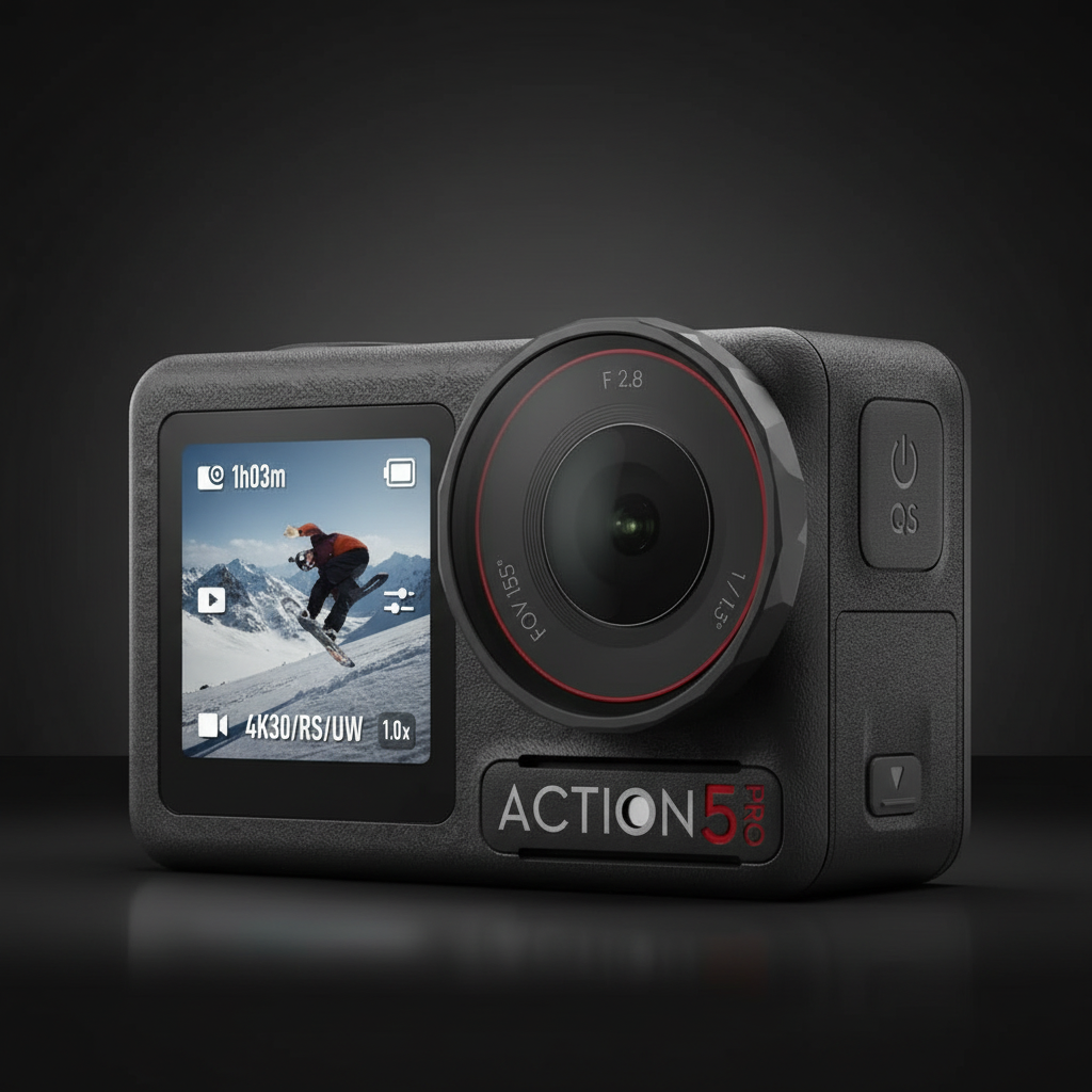 DJI Osmo Action 5 Pro - 4K Action Camera with 4-Hour Battery Life
