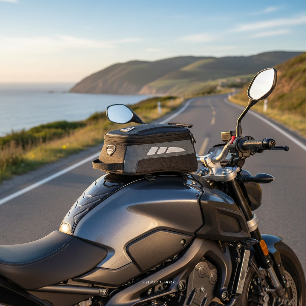 EVA Hard Shell Magnetic Tank Bag - 4.5L Secure Storage