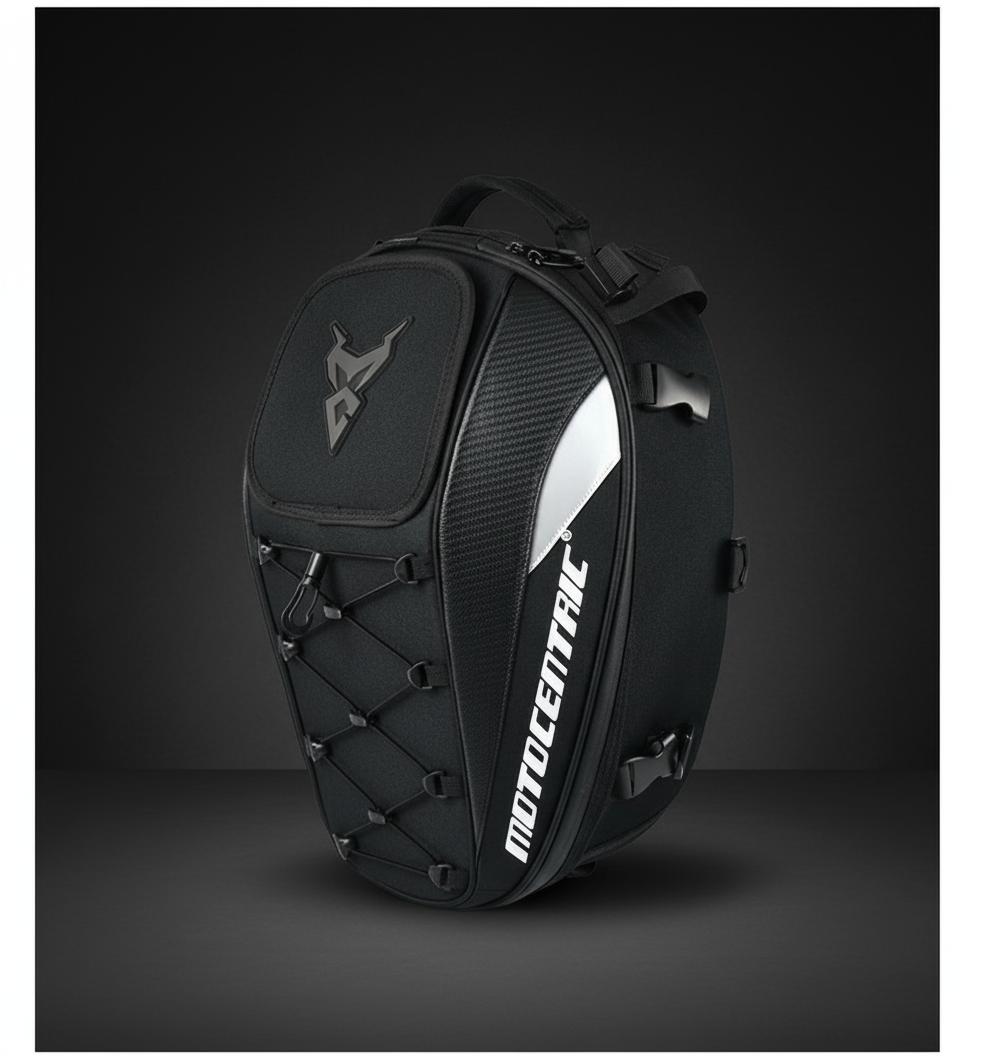 Waterproof Tail Bag - Motorcycle Helmet Storage