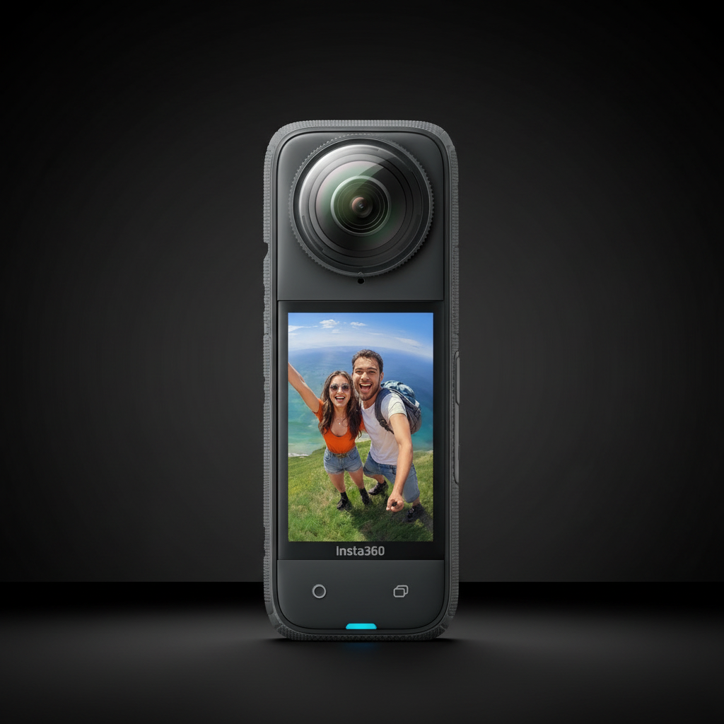 Insta360 X4 - 8K 360° Action Camera for Motorcycle POV