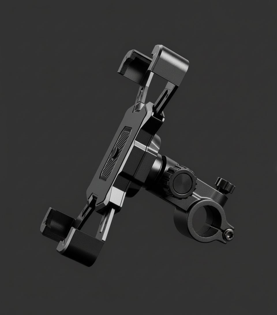 Universal Motorcycle Phone Mount - 360° Rotation