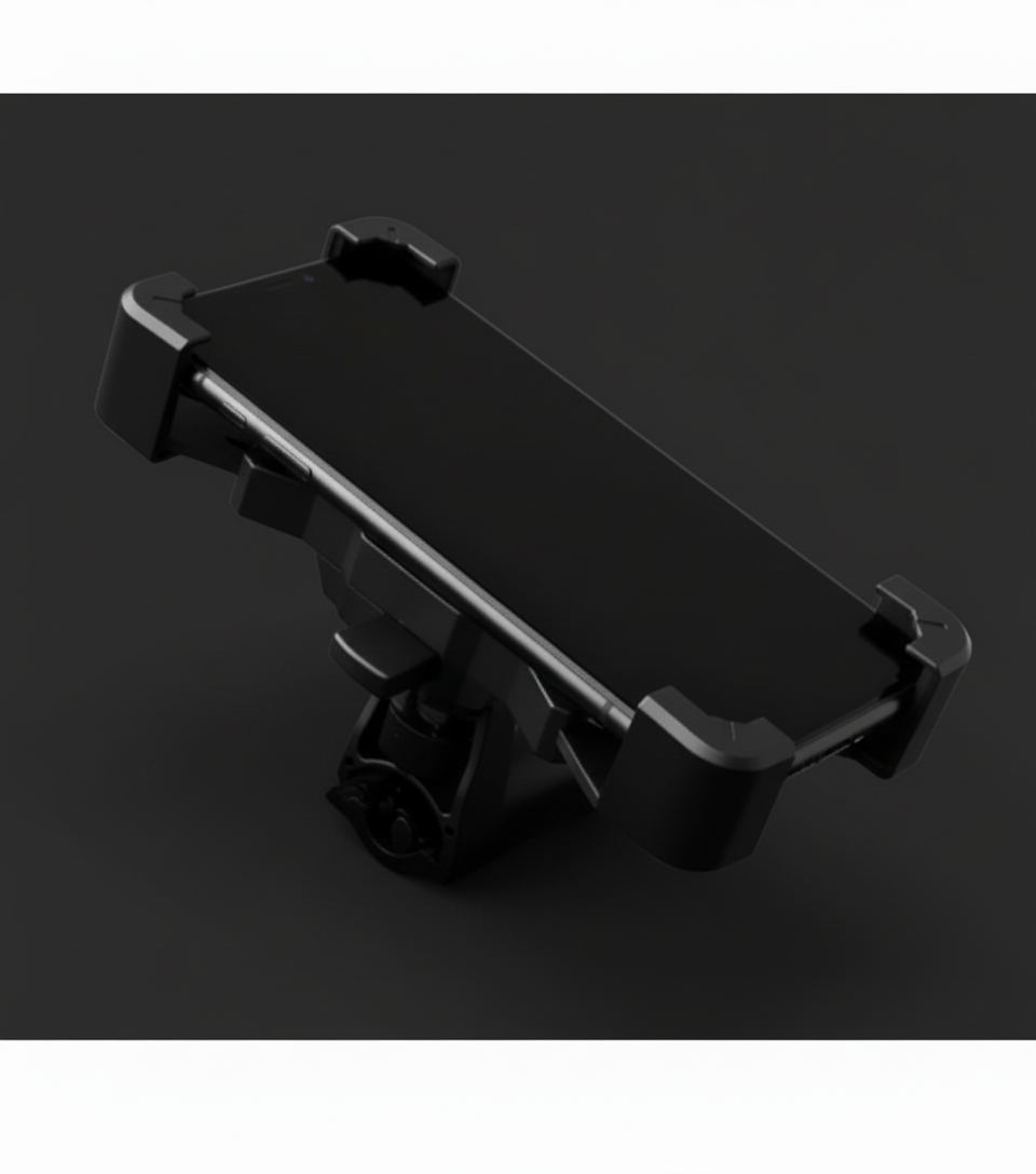 Universal Motorcycle Phone Mount - 360° Rotation
