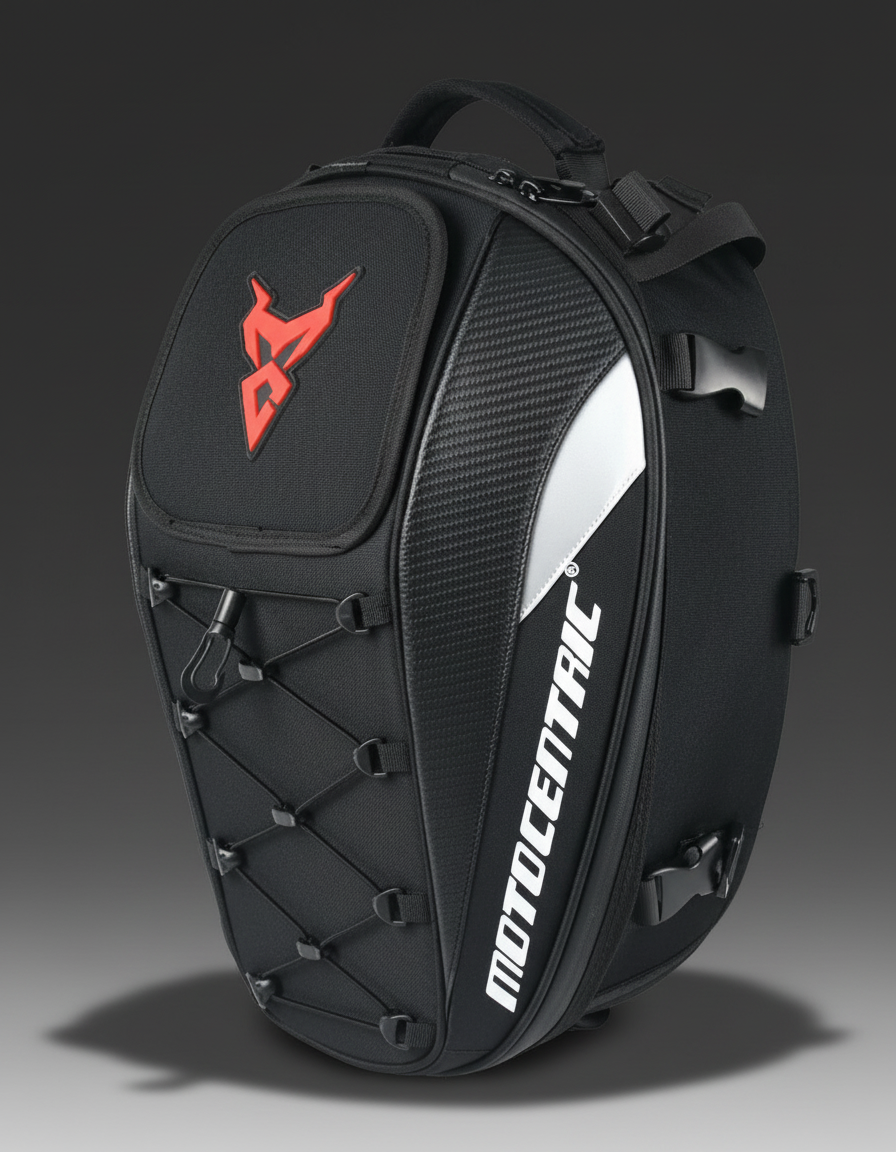 Waterproof Tail Bag - Motorcycle Helmet Storage